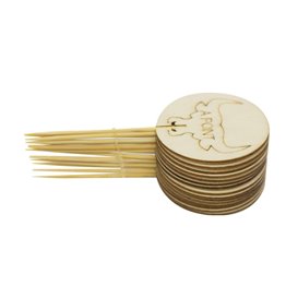 Middel voedselteller “A Point” 9 cm (1200 stuks)