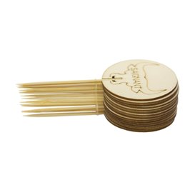 Middel Zware Voedselteller “Saignant” 9 cm (1200 stuks)