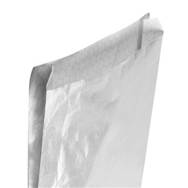 Zak Vetvrij Aluminiumfolie Zilver 22,3+5x20cm (2000 stuks)