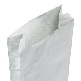 Zak Vetvrij Aluminiumfolie Zilver 31,5+5x10,3cm (250 stuks)