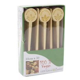 Bamboe Markeerstift Vegan 10cm (50 stuks) 