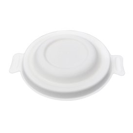 Suikerriet Deksel Wit voor Kom 175 en 235ml (50 Stuks)