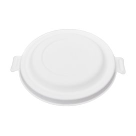 Suikerriet Deksel Wit voor Kom 470ml (50 Stuks)