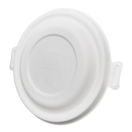 Suikerriet Deksel Wit voor Kom 470ml (400 Stuks)