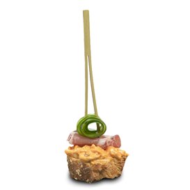 Bamboe Dubbele Spies 15 cm (100 Units) 