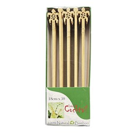 Bamboe Schildpad Drink Roerstaaf 18cm (600 stuks)