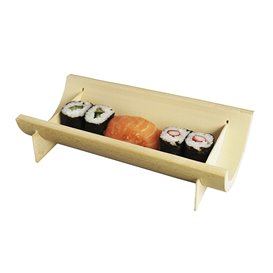 Bamboe Dienblad 20x10,5x4,5cm (12 stuks)