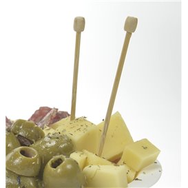 Bamboe Satéprikker Parel 7cm (100 stuks)