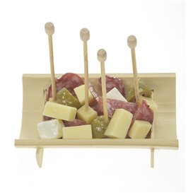 Bamboe Satéprikker Parel 7cm (100 stuks)