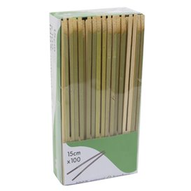 Bamboe Proeftangen 15cm (100 Units) 