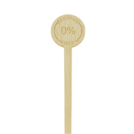 Bamboe 0% Alcohol Drink Roerstaaf 14cm (50 Stuks)