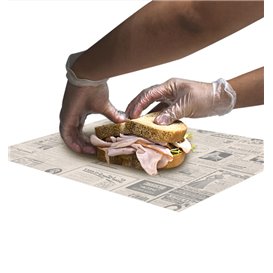Graspapier inpakvellen "Times" kraft 28x34cm (4.000 stuks)
