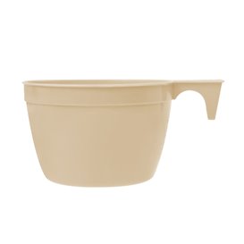 Herbruikbaar Beker beige 90ml (900 stuks)