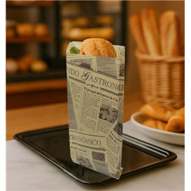 Papieren Stokbrood Zak Kraft Times 12+2x26cm (2.000 Stuks)
