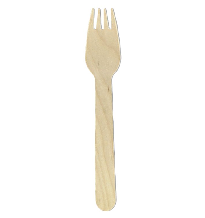 Eco Houten Vork 16cm (1200 Stuks) Eco Houten Vork 16cm (1200 Stuks)