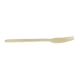 Eco Houten Vork 16cm (1200 Stuks)