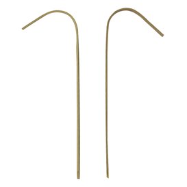 Bamboe Gebogen Spies 9 cm (100 Units) 