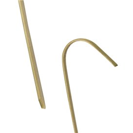 Bamboe Gebogen Spies 9 cm (100 Units) 