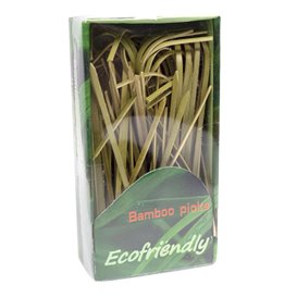 Bamboe Gebogen Spies 9 cm (1.200Units)