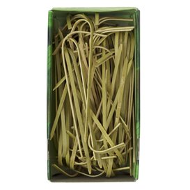Bamboe Gebogen Spies 9 cm (1.200Units)