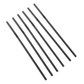Papieren flexibele rietjes pakket Ø0,6cm 23cm (250 stuks)