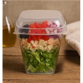 Deksel voor Proefschaal PS Transparant 7,5x7,5cm (2.000 stuks)