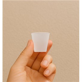 Herbruikbaar Shotglas PP Transparant 25ml (100 stuks)