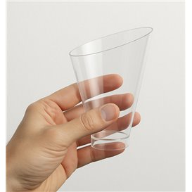 Mini Glaasjes Plastic PS Transparant 195ml (10 Stuks) 