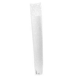 Papieren beker wit 9Oz/280ml Ø8,0cm (1000 stuks)