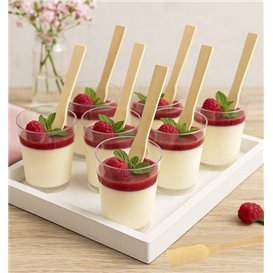 Bamboe Lepel voor Ijs 9cm (100 Stuks)
