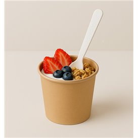 Papieren Koffielepel Wit 11,5cm (1.000 Stuks)