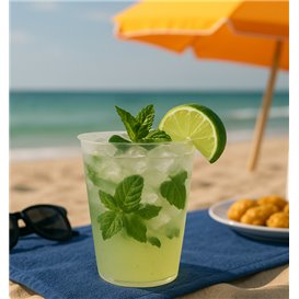 Onbreekbaar Herbruikbaar Mojito Beker PP Transparant 480 ml (450 stuks)
