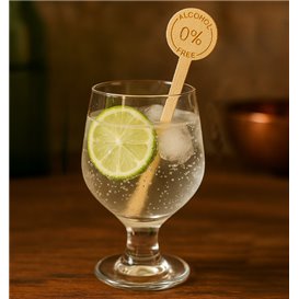 Bamboe 0% Alcohol Drink Roerstaaf 14cm (50 Stuks)