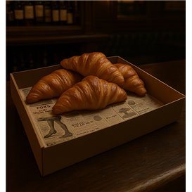 Graspapier inpakvellen "Times" kraft 31x38cm (1.000 stuks) 