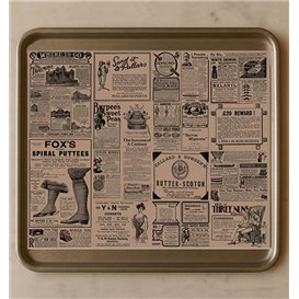 Graspapier inpakvellen "Times" kraft 31x38cm (1.000 stuks) 