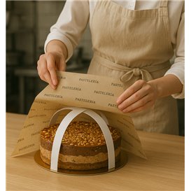 Papieren cake strips 55x4cm (20 Kg)