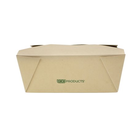 Plasticvrij kartonnen bakje