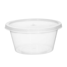 Sausbakje PP Transparant met Deksel 60ml (100 Stuks)
