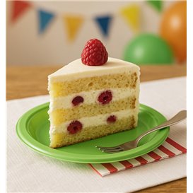 Plastic Bord PS Herbruikbaar Plat Limoengroen Ø165mm (450 Stuks) Plastic Bord PS Herbruikbaar Plat Limoengroen Ø165mm (450 Stuks)