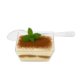 Proeflepel PS Transparant 10cm (100 Stuks)