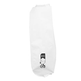 Papieren voedsel zak wit 12+6x20cm (250 stuks) 