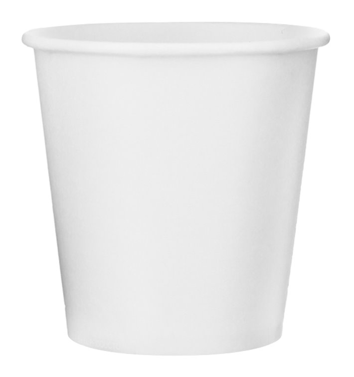 Papieren Beker Wit 4Oz/120ml Ø6,2cm (2.100 Stuks) Papieren Beker Wit 4Oz/120ml Ø6,2cm (2.100 Stuks)