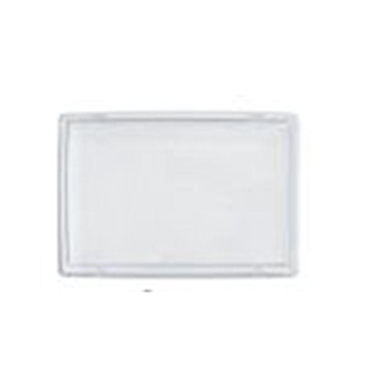 Plastic Deksel voor sushi Container rPET 16,5x11,5cm (12 stuks) Plastic Deksel voor sushi Container rPET 16,5x11,5cm (12 stuks)