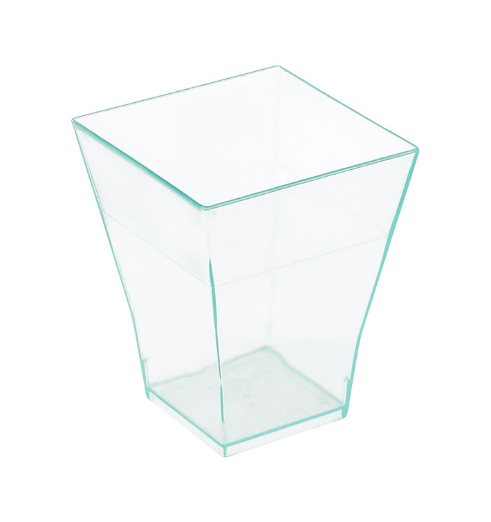 Plastic PS proefbeker "Bouquet" Water groen 4,5x5,5cm Plastic PS proefbeker "Bouquet" Water groen 4,5x5,5cm