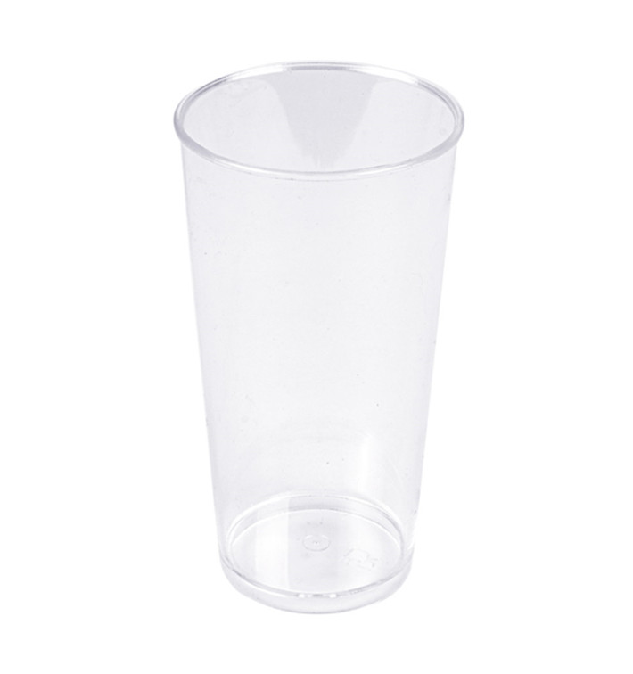 Plastic PS proefbeker transparant 4,5x8cm 80ml Plastic PS proefbeker transparant 4,5x8cm 80ml