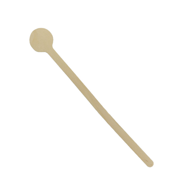 Houten roerwerk 15cm Houten roerwerk 15cm