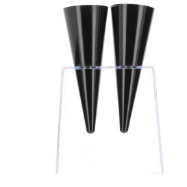 Plastic fluit Sten 2 Slots transparant (2 stuks)