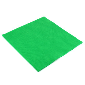 Papieren servet dubbel punt weide kleur 40x40cm (50 stuks) 