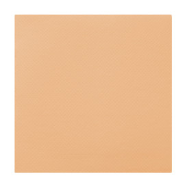 Papieren servet dubbel punt zalm 40x40cm 