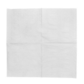 Papieren servet wit 20x20cm 2C (6.000 stuks)